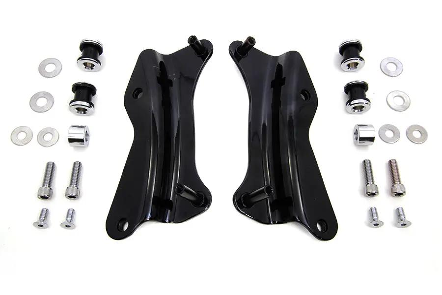 Wyatt Gatling Detachable 4 Point Docking Hardware Kit Black for Harley Davidson FLT Models by Wyatt Gatling