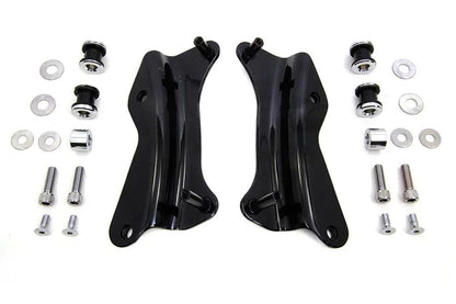 Wyatt Gatling Detachable 4 Point Docking Hardware Kit Black for Harley Davidson FLT Models by Wyatt Gatling
