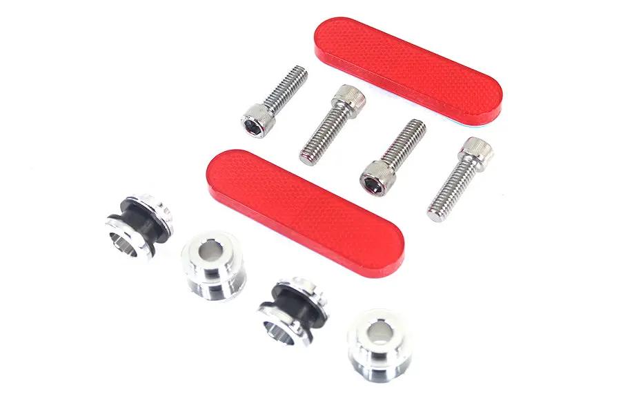 Wyatt Gatling Docking Hardware Kit Chrome for Harley Davidson FLHC and FLHCS Models by Wyatt Gatling