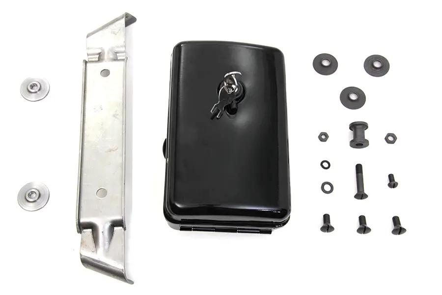 V-Twin Rectangular Tool Box Kit for Harley Davidson EL and FL Models by V-Twin