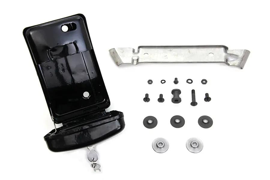 V-Twin Rectangular Tool Box Kit for Harley Davidson EL and FL Models by V-Twin