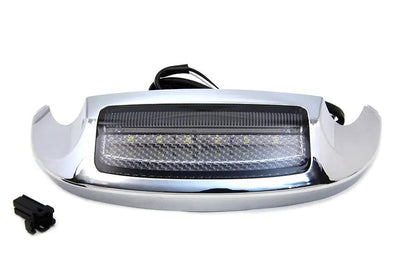 Wyatt Gatling Smoke Lens Front Fender Tip with LED for Harley Davidson FLT (2000-2009) by Wyatt Gatling