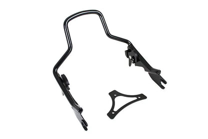 Wyatt Gatling Shorty Detachable Sissy Bar Black for Harley Davidson FLT Models by Wyatt Gatling