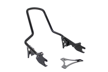 Wyatt Gatling Standard Detachable Sissy Bar Black for Harley Davidson FLT Models by Wyatt Gatling