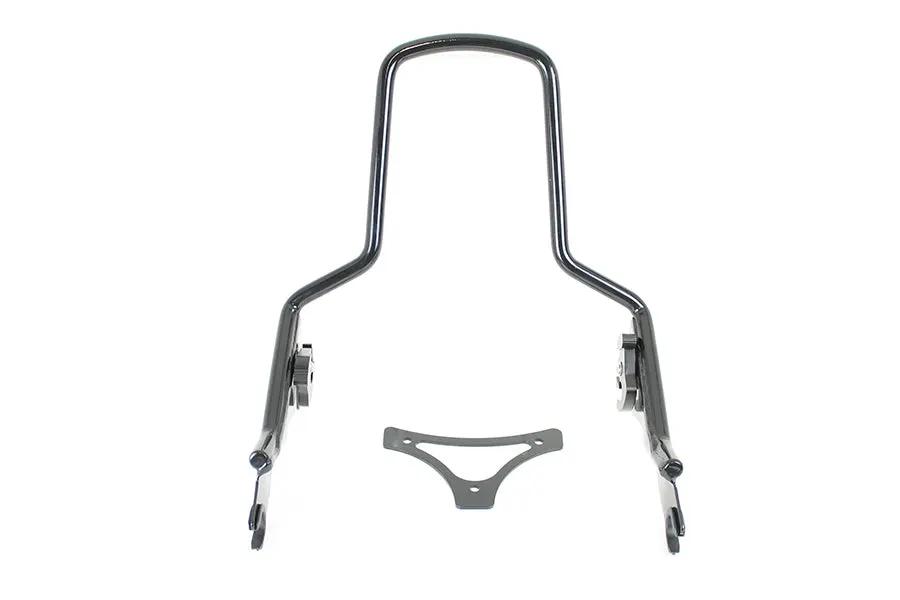 Wyatt Gatling Standard Detachable Sissy Bar Black for Harley Davidson FLT Models by Wyatt Gatling