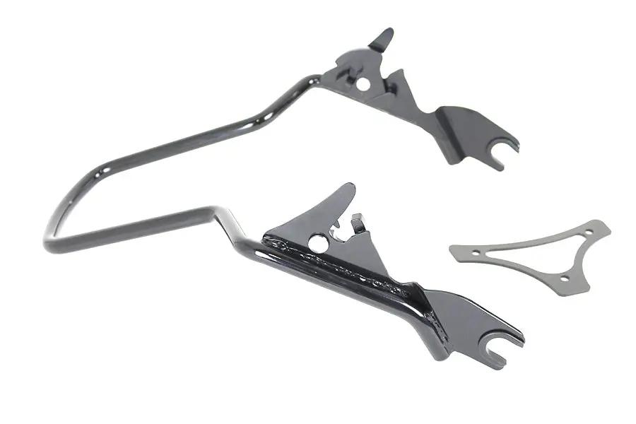 Wyatt Gatling Standard Detachable Sissy Bar Black for Harley Davidson FLT Models by Wyatt Gatling