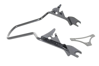 Wyatt Gatling Standard Detachable Sissy Bar Black for Harley Davidson FLT Models by Wyatt Gatling
