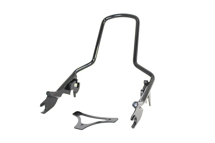 Wyatt Gatling Standard Detachable Sissy Bar Black for Harley Davidson FLT Models by Wyatt Gatling
