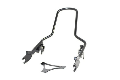 Wyatt Gatling Standard Detachable Sissy Bar Black for Harley Davidson FLT Models by Wyatt Gatling