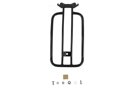 V-Twin 70908B 7-Inch Solo Luggage Rack in Black for Harley Davidson FLHC 2018-2020 by V-Twin