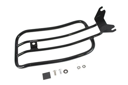 V-Twin 70909B 7 Inch Solo Luggage Rack in Black for Harley Davidson FLFB Models by V-Twin