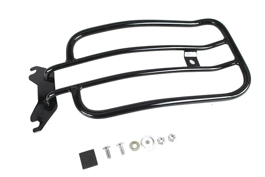 V-Twin 70910B 7-Inch Solo Luggage Rack for Harley Davidson FXB, FXBRS, FLFB Models by V-Twin