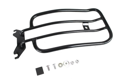 V-Twin 70910B 7-Inch Solo Luggage Rack for Harley Davidson FXB, FXBRS, FLFB Models by V-Twin