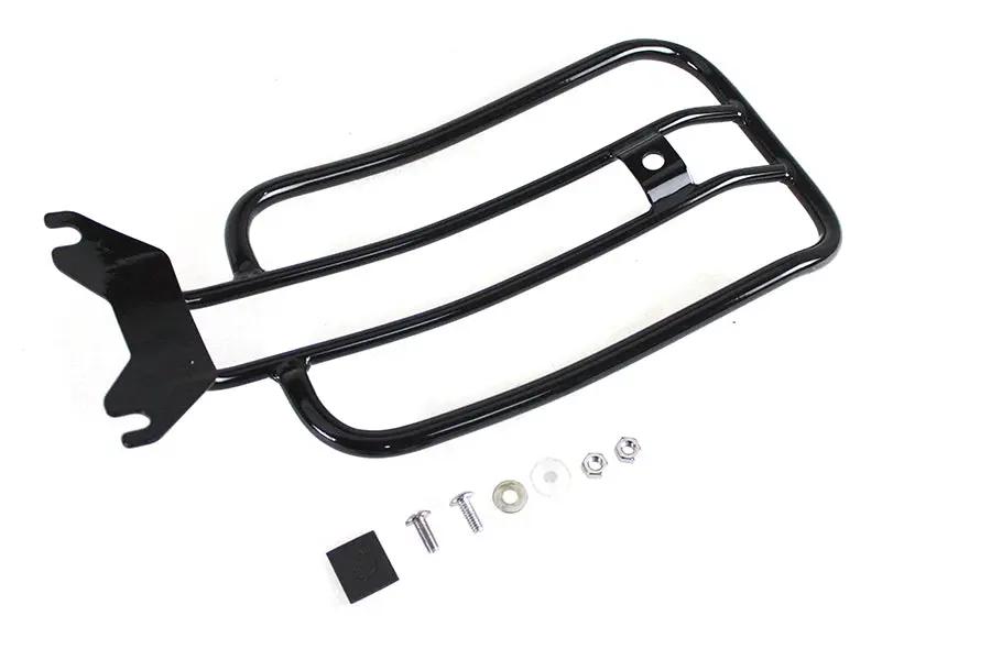 V-Twin 70910B 7-Inch Solo Luggage Rack for Harley Davidson FXB, FXBRS, FLFB Models by V-Twin