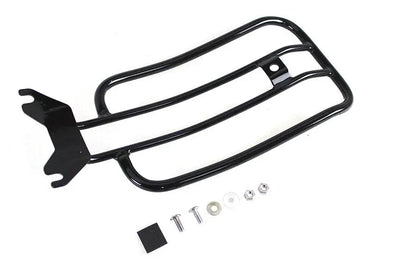 V-Twin 70910B 7-Inch Solo Luggage Rack for Harley Davidson FXB, FXBRS, FLFB Models by V-Twin