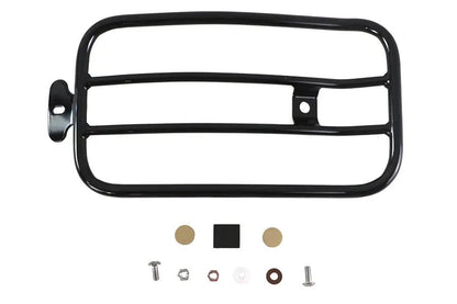 V-Twin 70912B 7 Inch Solo Luggage Rack in Black for Harley Davidson FXLR (2018-2020) by V-Twin