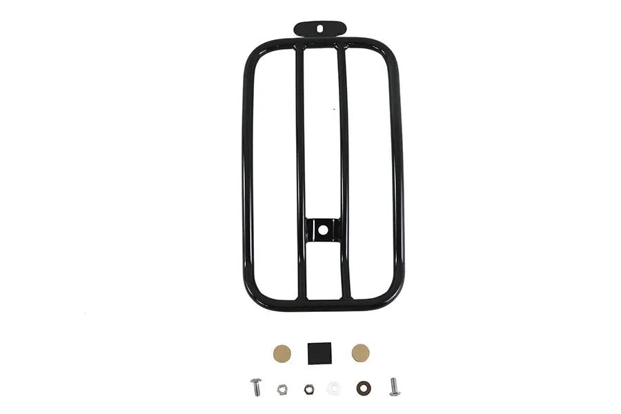 V-Twin 70912B 7 Inch Solo Luggage Rack in Black for Harley Davidson FXLR (2018-2020) by V-Twin