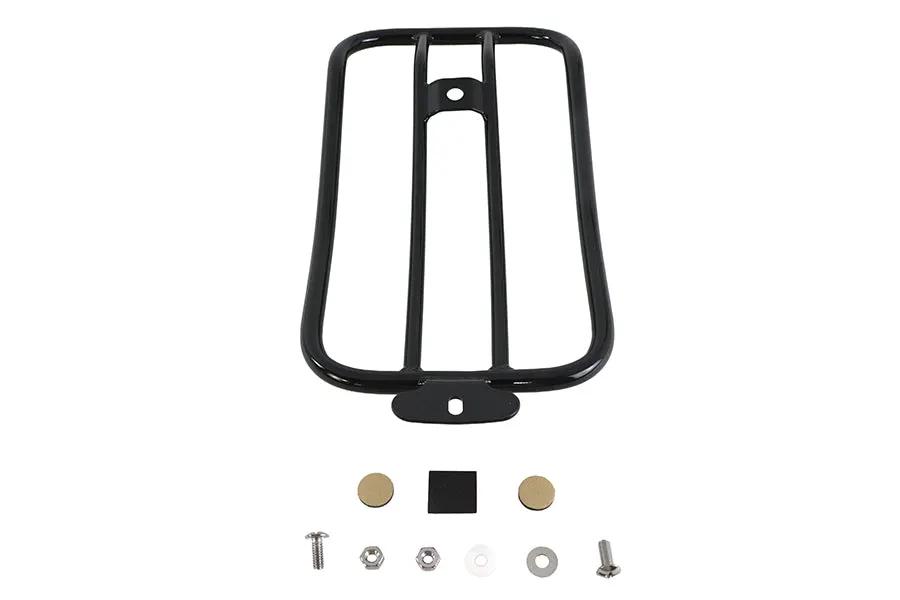 V-Twin 70912B 7 Inch Solo Luggage Rack in Black for Harley Davidson FXLR (2018-2020) by V-Twin
