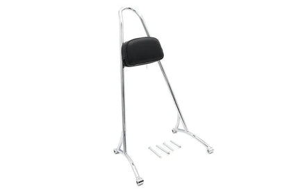 V-Twin 20 Inch XL Sissy Bar with Pad for Harley Davidson XL Models by V-Twin