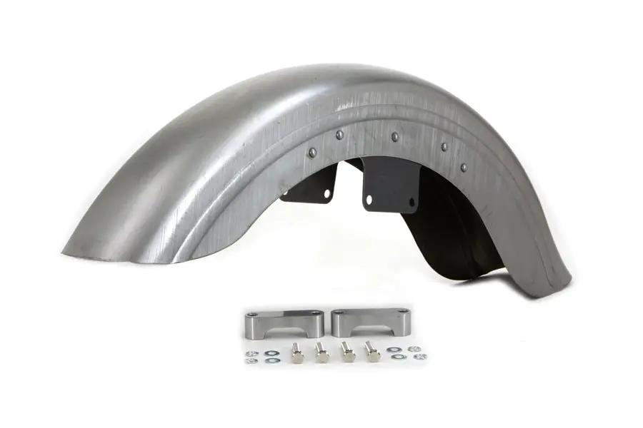 Wyatt Gatling Front Fender Raw with Bracket for Harley Davidson FXWG and FXDWG (Part 59138-96) by Wyatt Gatling