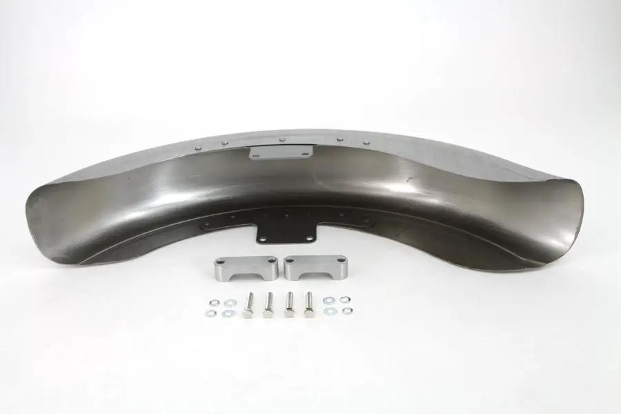 Wyatt Gatling Front Fender Raw with Bracket for Harley Davidson FXWG and FXDWG (Part 59138-96) by Wyatt Gatling