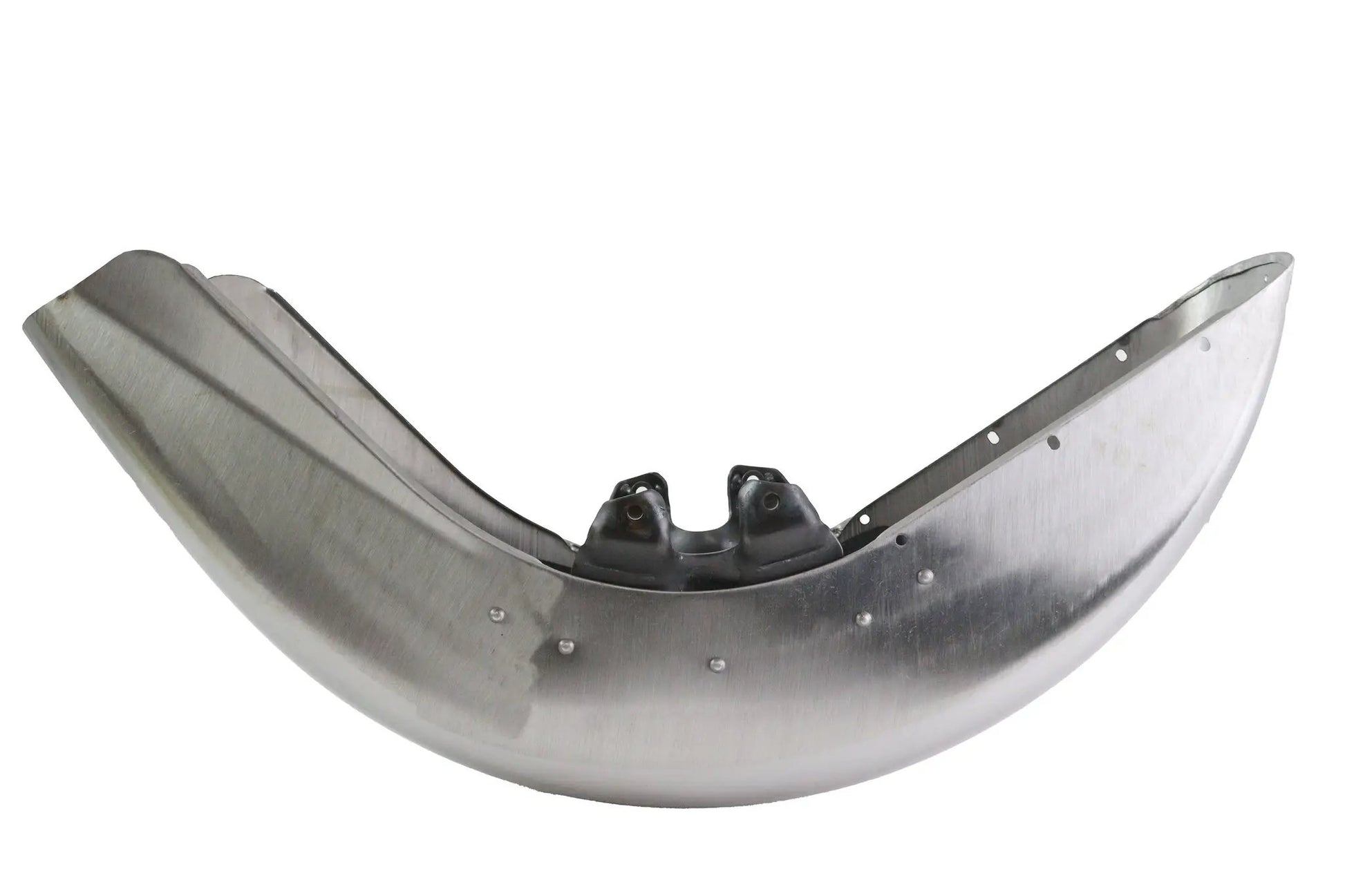 Wyatt Gatling 50-0137 Replica Front Fender Raw with Trim Hole for Harley Davidson FLH (1949-1958) by Wyatt Gatling