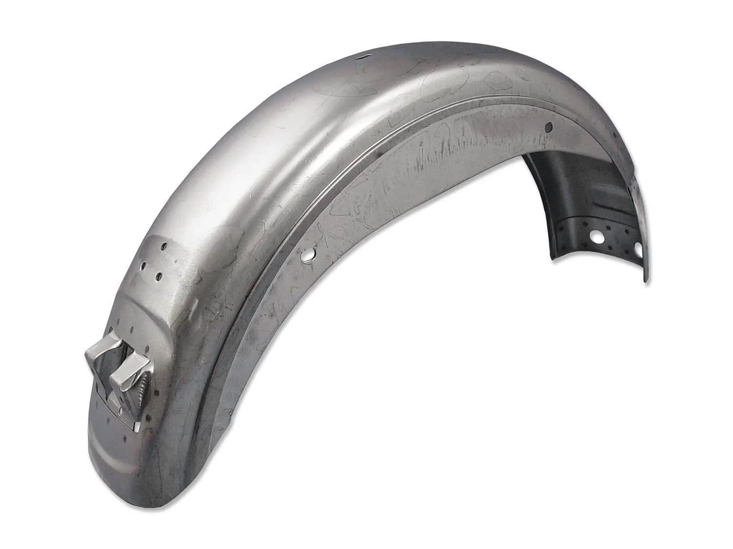 Wyatt Gatling 51-0164 Replica Rear Fender with Tail Lamp Hole for Harley Davidson XL (1973-1978) by Wyatt Gatling