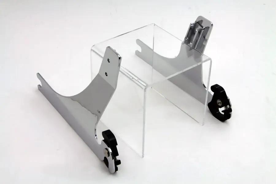 Wyatt Gatling Sissy Bar Detachable Side Plates for Harley Davidson FXD 1996-2001 by Wyatt Gatling