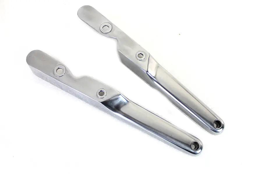Wyatt Gatling Rear Fender Strut Set Polished for Harley Davidson FXR (1987-1994) by Wyatt Gatling