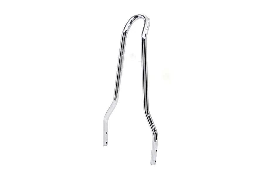 Wyatt Gatling 16 Inch Round Sissy Bar Top Chrome for Harley Davidson XL (1979-1988) by Wyatt Gatling
