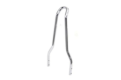 Wyatt Gatling 16 Inch Round Sissy Bar Top Chrome for Harley Davidson XL (1979-1988) by Wyatt Gatling