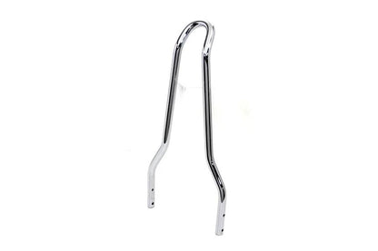 Wyatt Gatling 16 Inch Round Sissy Bar Top Chrome for Harley Davidson XL (1979-1988) by Wyatt Gatling