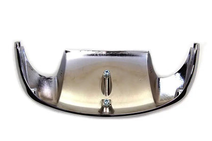 Wyatt Gatling Chrome and Black Front Fender Tip for Harley Davidson FL (Part No. ST80034F) by Wyatt Gatling