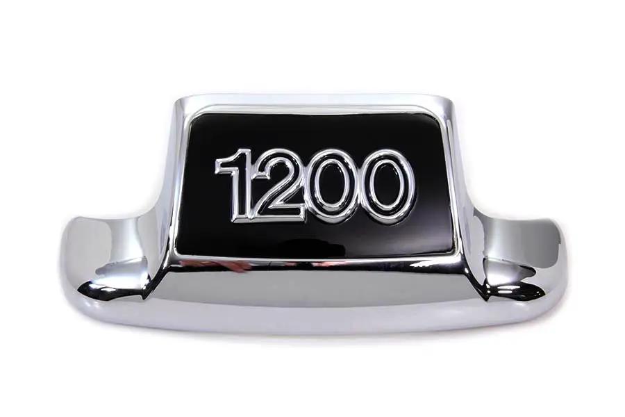 Wyatt Gatling Part ST80034R Chrome and Black Rear Fender Tip for Harley Davidson FL (1978-1979) by Wyatt Gatling