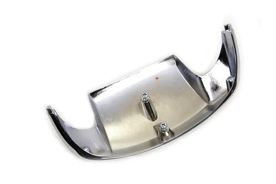 Wyatt Gatling Chrome Front Fender Tip with Number 80 Inlay for Harley Davidson FL Models by Wyatt Gatling