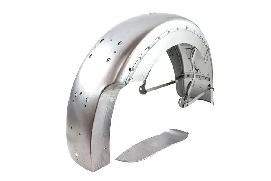 V-Twin Raw Rigid Rear Fender Assembly for Harley Davidson EL and FL Models by V-Twin