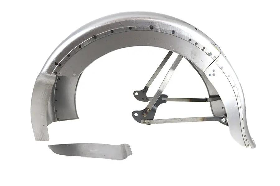 V-Twin Raw Rigid Rear Fender Assembly for Harley Davidson EL and FL Models by V-Twin