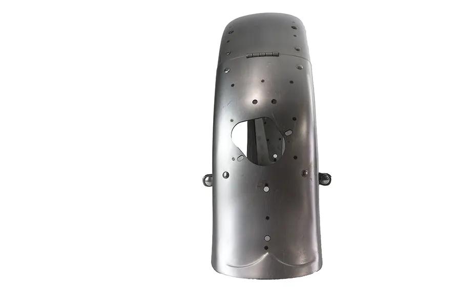 V-Twin 1955-57 FL Rigid Rear Fender with Wire Loom Track and Built-in Chain Panel by V-Twin