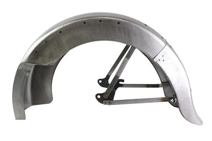 V-Twin Rigid Rear Fender for Harley Davidson FL 1955-1957 – 7 Inch Wide with Updated Hinge Construction by V-Twin