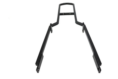 V-Twin 30 Inch Rigid Sissy Bar Black - Compatible with 2-Bolt Medallion by V-Twin