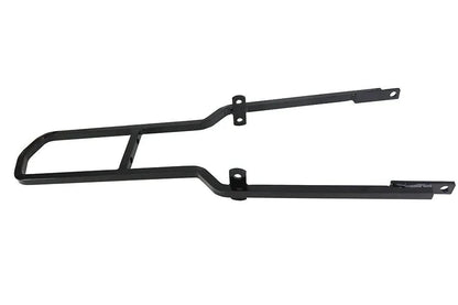 V-Twin 30 Inch Rigid Sissy Bar Black - Compatible with 2-Bolt Medallion by V-Twin