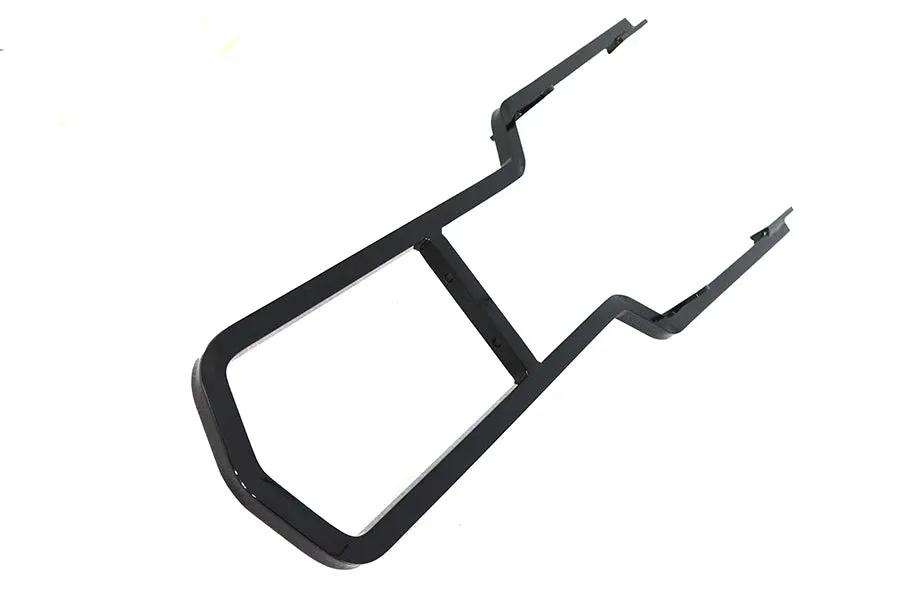 V-Twin 30 Inch Rigid Sissy Bar Black - Compatible with 2-Bolt Medallion by V-Twin