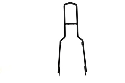 V-Twin 30 Inch Rigid Sissy Bar Black - Compatible with 2-Bolt Medallion by V-Twin