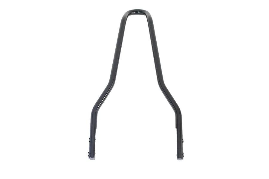 Wyatt Gatling 16 Inch Round Sissy Bar Top Black for Harley Davidson XL (Part No. 80189B) by Wyatt Gatling