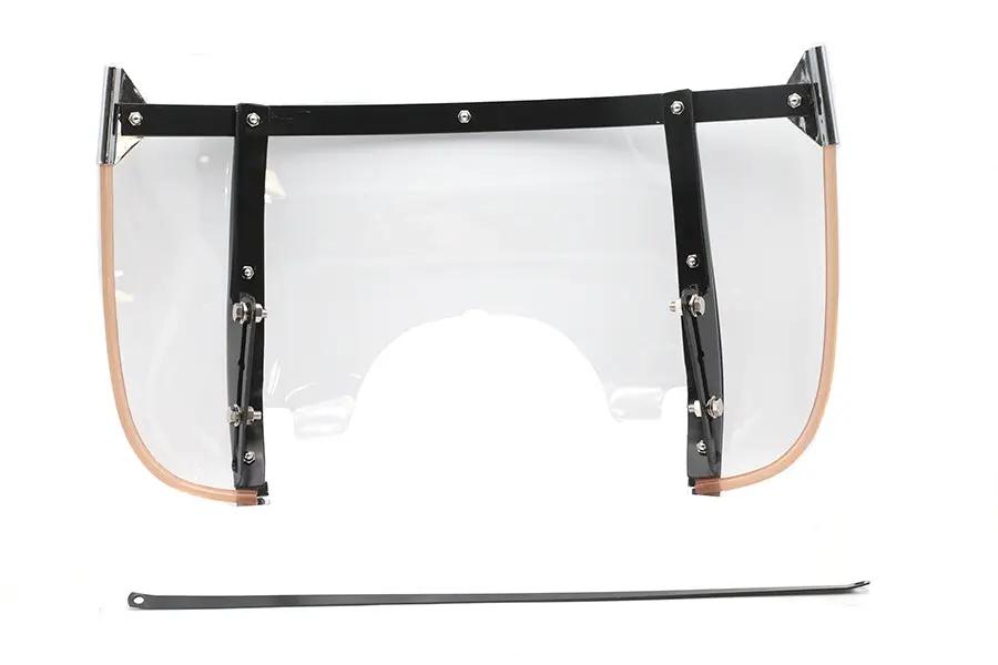 V-Twin Windshield Hardware Mount Kit Chrome for Harley Davidson FL Models by V-Twin
