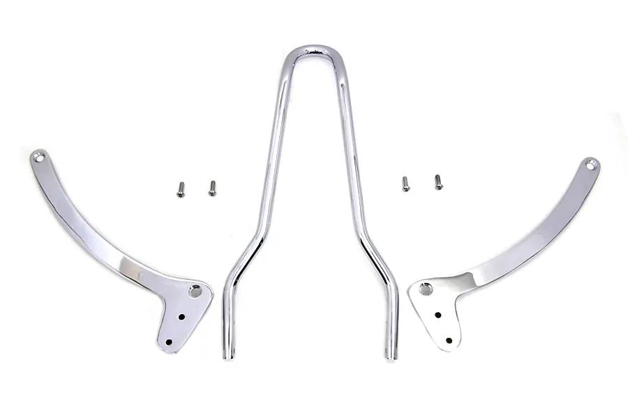 V-Twin 16 inch Sissy Bar Kit Chrome for Harley Davidson XL Models by V-Twin