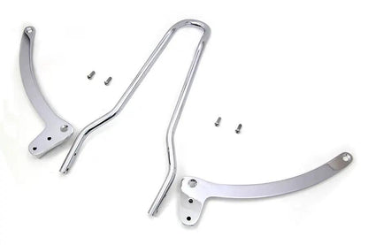 V-Twin 16 inch Sissy Bar Kit Chrome for Harley Davidson XL Models by V-Twin