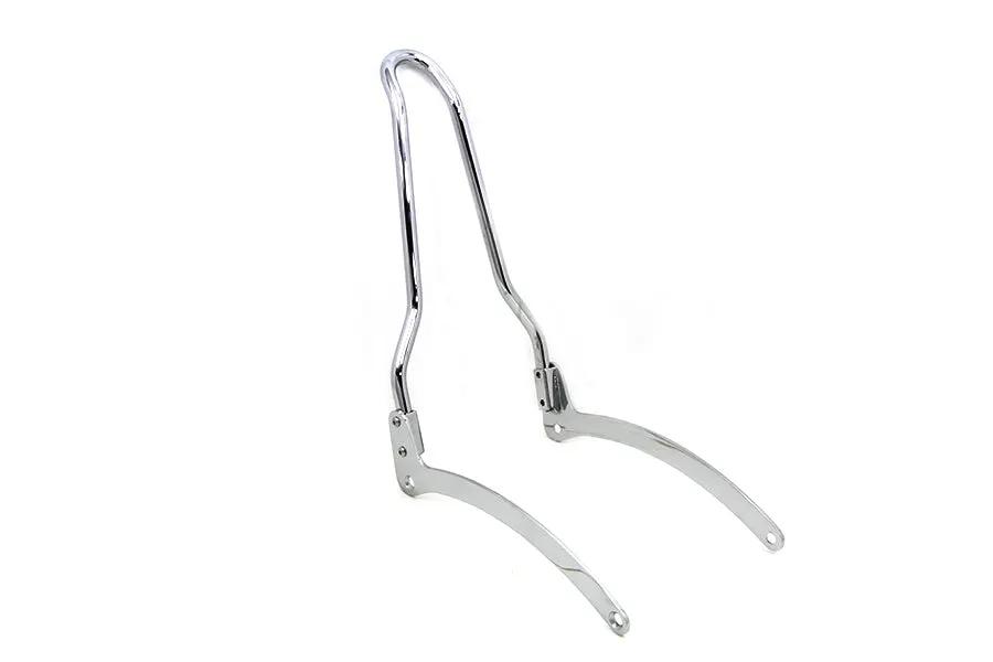 V-Twin 16 inch Sissy Bar Kit Chrome for Harley Davidson XL Models by V-Twin