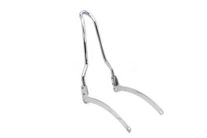 V-Twin 16 inch Sissy Bar Kit Chrome for Harley Davidson XL Models by V-Twin