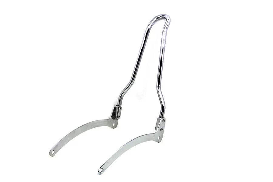 V-Twin 16 inch Sissy Bar Kit Chrome for Harley Davidson XL Models by V-Twin
